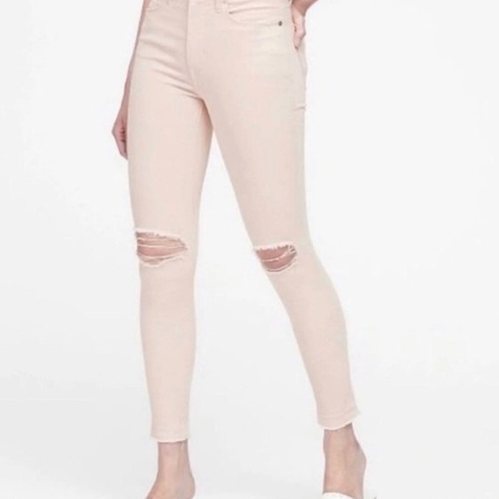 Banana Republic Premium Denim High-Rise Skinny